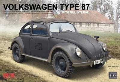 RM-5113  техника и вооружение  Volkswagen Type 87 w/full interior  (1:35) 4897062621665