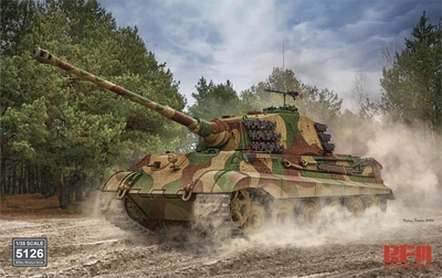 RM-5126  техника и вооружение  KingTiger Sd.Kfz. 182 Henschel Turret Upgrade Ver  (1:35) 4897062621986