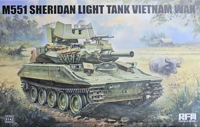 RM-5142  техника и вооружение  M551 Light Tank SHERIDAN Vietnam War  (1:35) 2000002206866