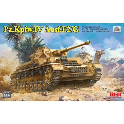 RM-5143  техника и вооружение Sd.Kfz.161/1 Panzerkampfwagen IV Ausf. F2/G  (1:35) 2000002218388