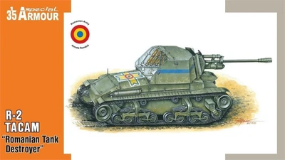 SA35003  техника и вооружение  R-2 TACAM Romanian Tank Destroyer  (1:35) 8594071085025