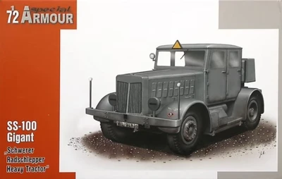 SA72001  техника и вооружение  SS-100 Gigant "Schwerer Radschlepper/Heavy Tractor"  (1:72) 8594071083625