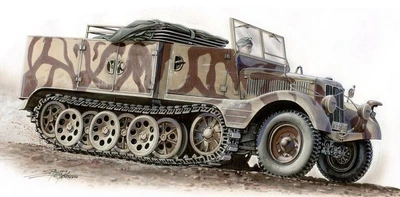 SA72004  техника и вооружение  Sd.Kfz. 11/4 Nebelkraftwagen  (1:72) 8594071080891