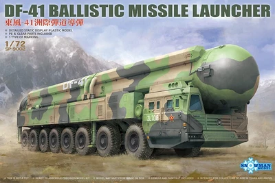 SP-9002  техника и вооружение  DF-41 Ballistic Missile Launcher  (1:72) 4897051422150