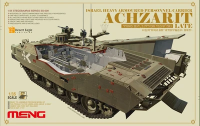 SS-008  техника и вооружение  Achzarit Late Israel heavy armoured personnel carrier  (1:35) 4897038550654