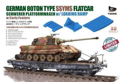 TB001  техника и вооружение  German 80T Type Ssyms & Loading Ramp (TK3501A+A35002)  (1:35) 2000002171300