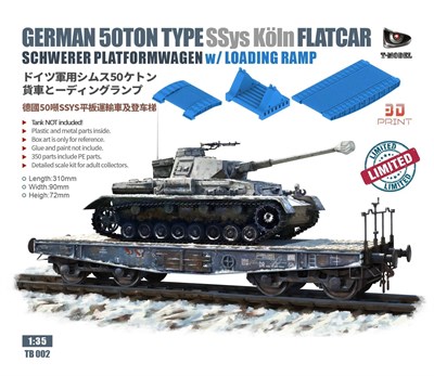 TB002  техника и вооружение  German 50T Type Ssys & Loading Ramp  (TK3504+A35002)  (1:35) 2000002171393