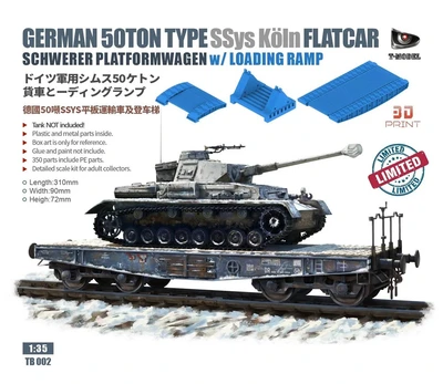 TB002  техника и вооружение  German 50T Type Ssys & Loading Ramp  (TK3504+A35002)  (1:35) 2000002171393