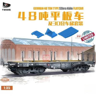 TB003  техника и вооружение  German 48T Type SSkra  Köln & Loading Ramp   (TK3504C+A35002)  (1:35) 2000002171324