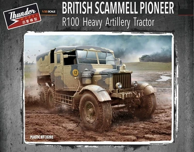 TM35202  техника и вооружение  British Scammell Pioneer R100 Heavy Artillery Tractor  (1:35) 5392000103405