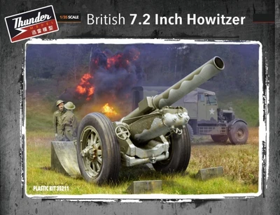 TM35211  техника и вооружение  Гаубица British 7.2 Inch Howitzer  (1:35) 5391532331041