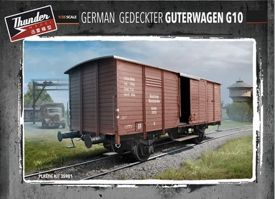 TM35901  техника и вооружение  Вагон German Gedeckter Güterwagen G10  (1:35) 5392000136762