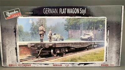 TM35904  техника и вооружение  Ж/Д платформа German Flat Wagon Ssyl  (1:35) 2000002173199