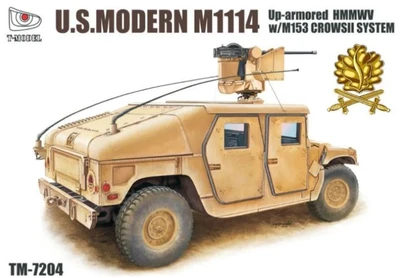 TM7204-G  техника и вооружение  US. Modern M1114 Up-Armored w/M153 CrowsII System (Golden)  (1:72) 2000000190525