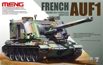 TS-004  техника и вооружение  French AUF1 155MM Self-Propelled Howitzer  (1:35) 4897038550142