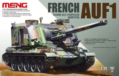 TS-004  техника и вооружение  French AUF1 155MM Self-Propelled Howitzer  (1:35) 4897038550142