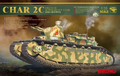 TS-009  техника и вооружение  Char 2C French Super Heavy Tank  (1:35) 4897038550418
