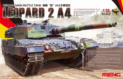 TS-016  техника и вооружение  German Main Battle Tank Leopard 2 A4  (1:35) 4897038550715