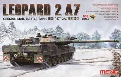 TS-027  техника и вооружение  German Main Battle Tank Leopard 2 A7  (1:35) 4897038551033