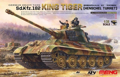 TS-031  техника и вооружение  German Heavy Tank Sd.Kfz.182 King Tiger (Henschel Turret)  (1:35) 4897038551255