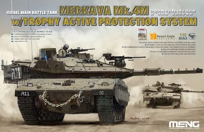 TS-036  техника и вооружение  Israel Main Battle Tank Merkava Mk.4M w/TROPHY  (1:35) 4897038551835