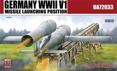 UA72033  техника и вооружение  Germany WWII V1 Missile launching position  (1:72) 2000000099712