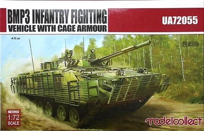 UA72055  техника и вооружение  BMP-3 Infantry Fighting Venicle with Cage Armour  (1:72) 2000002218333