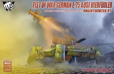 UA72113  техника и вооружение  Fist of War German WWII E75 Ausf.vierfubler Rheintochter 1  (1:72) 2000002129479