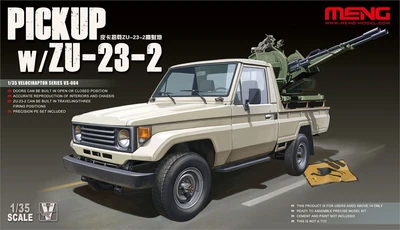 VS-004  техника и вооружение  Pickup w/ZU-23-2  (1:35) 4897038550203