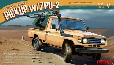 VS-005  техника и вооружение  Pickup w/ZPU-2  (1:35) 4897038550500