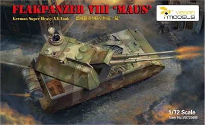 VS720005  техника и вооружение  Flakpanzer VIII "MAUS"  (1:72) 4589913366091