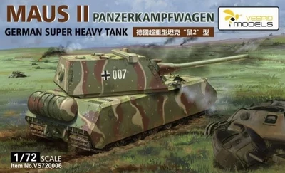 VS720006  техника и вооружение  Panzerkampfwagen Maus II  (1:72) 4580702131241