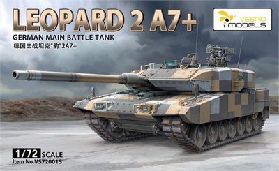 VS720015  техника и вооружение  Leopard 2 A7+ German Main Battle Tank  (1:72) 4580702147709