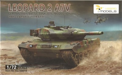 VS720016  техника и вооружение  Leopard 2 A7V German Main Battle Tank  (1:72) 4580702152093