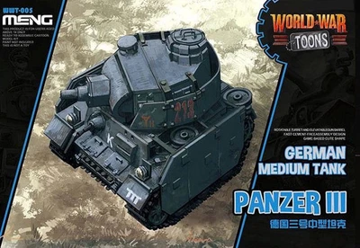 WWT-005  техника и вооружение  World War Toons Panzer III German Medium Tank 4897038558056