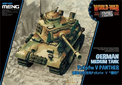 WWT-007  техника и вооружение  World War Toons PzKpfw V Panther German Medium Tank 4897038558070
