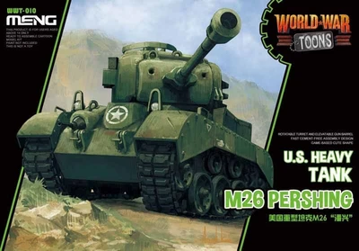 WWT-010  техника и вооружение  World War Toons M26 Pershing U.S. Heavy Tank 4897038558124