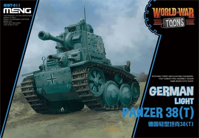 WWT-011  техника и вооружение  World War Toons Panzer 38(t) German Light Tank 4897038558155
