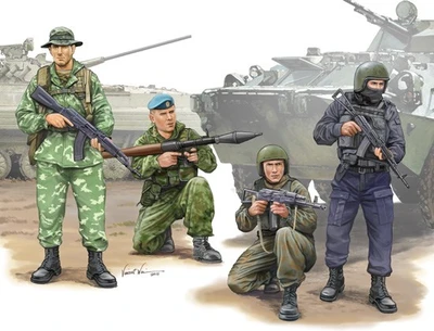 00437  фигуры  Russian Special Operation Force  (1:35) 9580208004372