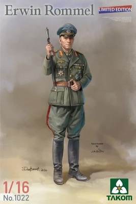 1022  фигуры  Erwin Rommel Limited Edition  (1:16) 4897051423270