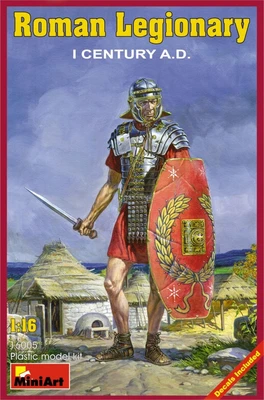 16005  фигуры  ROMAN LEGIONARY I CENTURY A.D. (1:16) 4820041100196