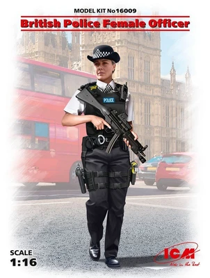 16009  фигуры  British Police Female Officer  (1:16) 2000000143705