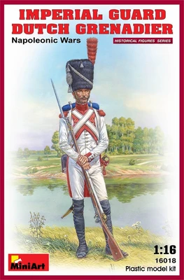 16018  фигуры  IMPERIAL GUARD DUTCH GRENADIER NAPOLEONIC WARS  (1:16) 4820041101056