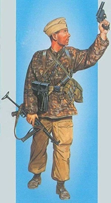 1608  фигуры  Signaler Hermann Goеring Division Tunisia 1943  (1:16) 89195816085