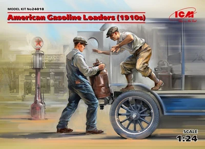 24018  фигуры  American Gasoline Loaders (1910s)  (1:24) 2000000103624