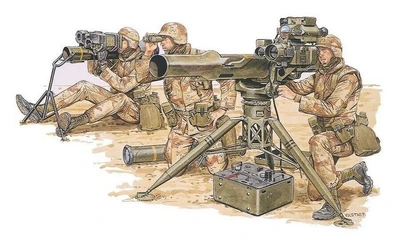 3012  фигуры  U.S. Marine Tank Killers  (1:35) 89195830128