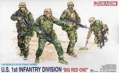 3015  фигуры  U.S. 1st Infantry Division "Big Red One"  (1:35) 89195830159