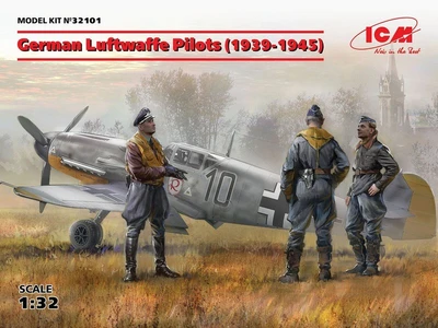 32101  фигуры  German Luftwaffe Pilots (1939-1945)  (1:32) 2000000096773