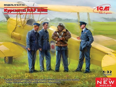 32113  фигуры  WWII RAF Cadets  (1:32) 4823044408047