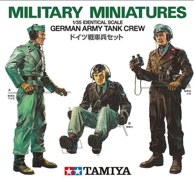 35001  фигуры  German Army Tank Crew  (1:35) 4950344350018